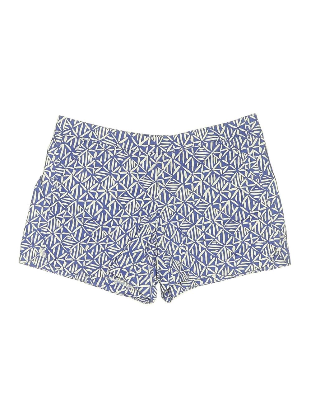 Lilly Pulitzer Printed Blue Shorts Size M